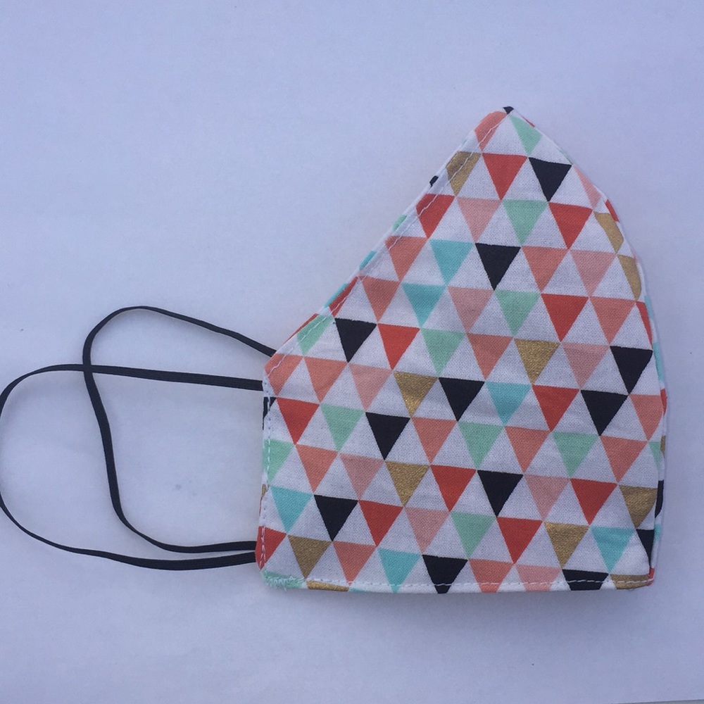 Color Block Print Mask